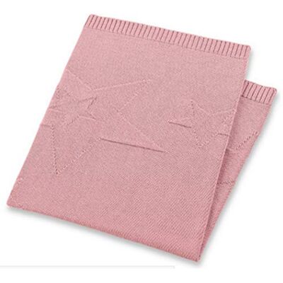 Sterntaler Baylee gebreide deken, leeftijd: voor baby's vanaf de geboorte, 75 x 90 cm, roze Sterntaler Baylee gebreide deken, leeftijd: voor baby's vanaf de geboorte, 75 x 90 cm, roze