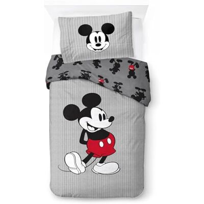 Jay Franco Disney Mickey Mouse beddengoed van 100% katoen met kussensloop 50 x 70 cm Jay Franco Disney Mickey Mouse beddengoed van 100% katoen met kussensloop 50 x 70 cm