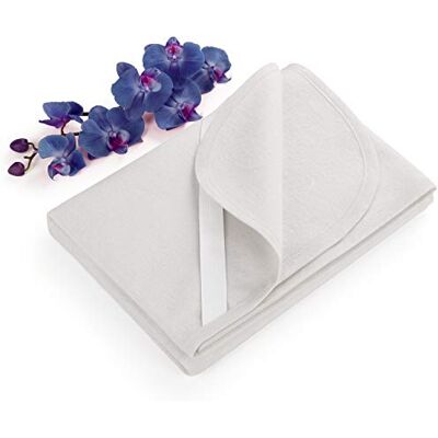 Blumtal Molton 2 stuks, 100% premium ademend, katoenen matrasbeschermer, wit, 160 x 200 cm Blumtal Molton 2 stuks, 100% premium ademend, katoenen matrasbeschermer, wit, 160 x 200 cm