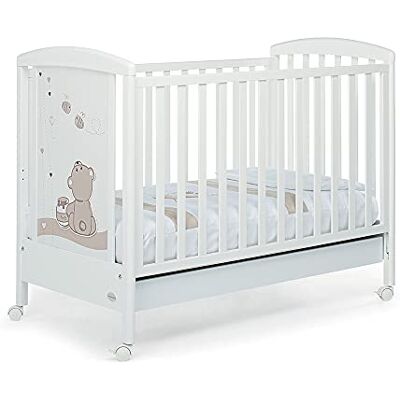 Foppapedretti Golosone Bed met verstelbare sponda, wit Foppapedretti Golosone Bed met verstelbare sponda, wit