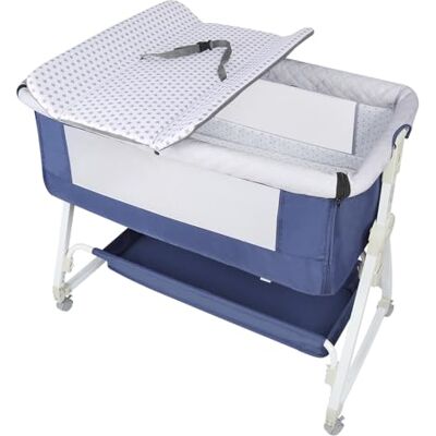 LANTUS 92 x 52 x 106-118 cm, marineblauw LANTUS 92 x 52 x 106-118 cm, marineblauw