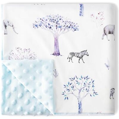 DRESHOW Babydeken, 75 x 100 cm, van biologisch katoen, uniseks, voor pasgeborenen, dik, superzacht, voor peuters, baby's, meisjes, jongens, kleuterschool, donsdeken, cadeaus Eén maat DRESHOW Babydeken, 75 x 100 cm, van biologisch katoen, uniseks, voor pasgeborenen, dik, superzacht, voor peuters, baby's, meisjes, jongens, kleuterschool, donsdeken, cadeaus Eén maat