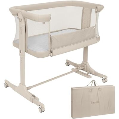 Lionelo Pari Cododo Babybed, 3-in-1, babywieg met slaapfunctie Lionelo Pari Cododo Babybed, 3-in-1, babywieg met slaapfunctie
