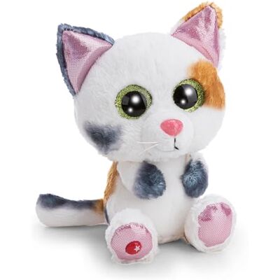 NICI GLUBSCHIS Calli Malli de gelukskat, 15 cm, wit 63044 Slapen in de mand, pluche van zachte stof, schattige metgezel om te knuffelen en overal mee naartoe te nemen, geweldig cadeau NICI GLUBSCHIS Calli Malli de gelukskat, 15 cm, wit 63044 Slapen in de mand, pluche van zachte stof, schattige metgezel om te knuffelen en overal mee naartoe te nemen, geweldig cadeau