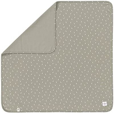 Lässig Knuffeldeken voor baby's, knuffeldeken, GOTS-gecertificeerd, zacht, interlock babydeken, 80 x 80 cm, olijfgroen Lässig Knuffeldeken voor baby's, knuffeldeken, GOTS-gecertificeerd, zacht, interlock babydeken, 80 x 80 cm, olijfgroen