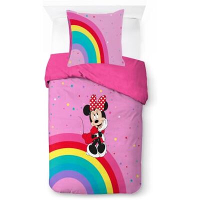 Jay Franco Kids Disney Minnie Mouse superzachte beddengoedset met kussensloop, dekbedovertrek niet inbegrepen, meerkleurig, 2-delig, eenpersoonsbed Jay Franco Kids Disney Minnie Mouse superzachte beddengoedset met kussensloop, dekbedovertrek niet inbegrepen, meerkleurig, 2-delig, eenpersoonsbed