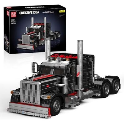 Mould King 10037 Techniek vrachtwagen bouwpakket creatieve technologie speelgoed cadeau voor kinderen / volwassenen / autoliefhebbers (1797 stuks) Mould King 10037 Techniek vrachtwagen bouwpakket creatieve technologie speelgoed cadeau voor kinderen / volwassenen / autoliefhebbers (1797 stuks)
