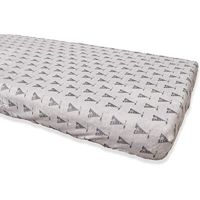 Babyline BACOTEPEE Hoeslaken van winters koraal, hyperzacht, ademend en hypoallergeen, rubberen hoeken, verstelbaar (Tepee, wieg 60 x 120 cm), uniseks Babyline BACOTEPEE Hoeslaken van winters koraal, hyperzacht, ademend en hypoallergeen, rubberen hoeken, verstelbaar (Tepee, wieg 60 x 120 cm), uniseks