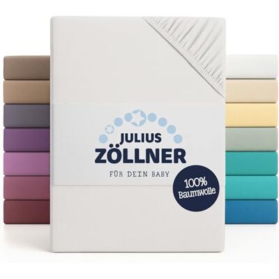 Julius Zöllner Hoeslaken voor kinderbed 60x120 cm / 70x140 cm wit Julius Zöllner Hoeslaken voor kinderbed 60x120 cm / 70x140 cm wit
