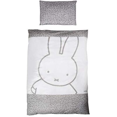 roba Miffy® Omkeerbaar babybeddengoed 2-delig 100% zacht katoen Dekbedovertrek 100 x 135 cm + kussensloop 40 x 60 cm Konijnprint roba Miffy® Omkeerbaar babybeddengoed 2-delig 100% zacht katoen Dekbedovertrek 100 x 135 cm + kussensloop 40 x 60 cm Konijnprint