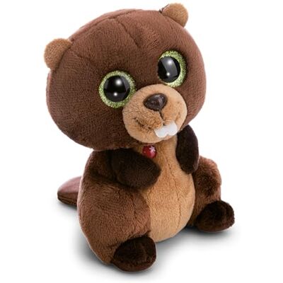 NICI GLUBSCHIS Bobston de bever, 15 cm, bruin 63045 Slapen in de mand, pluche van zachte stof, schattige metgezel om te knuffelen en overal mee naartoe te nemen, geweldig cadeau NICI GLUBSCHIS Bobston de bever, 15 cm, bruin 63045 Slapen in de mand, pluche van zachte stof, schattige metgezel om te knuffelen en overal mee naartoe te nemen, geweldig cadeau