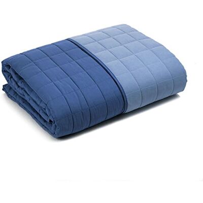 Caleffi Moderne, gewatteerde sprei van 100% polyester, voor tweepersoonsbed, blauw Caleffi Moderne, gewatteerde sprei van 100% polyester, voor tweepersoonsbed, blauw