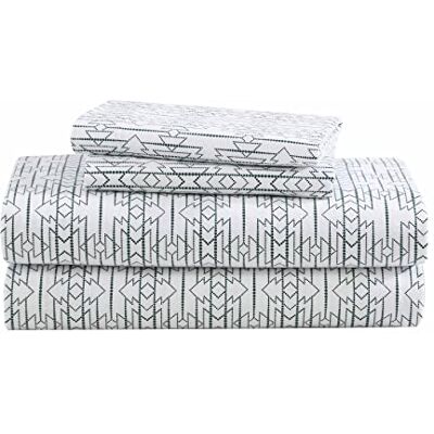 Eddie Bauer Warm en ademend katoenen flanellen beddengoed, diepe zakken, geborsteld voor zachtheid, decoratief en comfortabel, Oeko-Tex gecertificeerd, bosgroen, kingsize Eddie Bauer Warm en ademend katoenen flanellen beddengoed, diepe zakken, geborsteld voor zachtheid, decoratief en comfortabel, Oeko-Tex gecertificeerd, bosgroen, kingsize