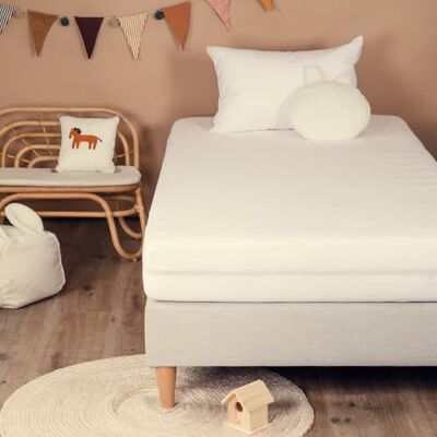 Kadolis Matrasbeschermer voor kinderen, waterdicht, 90 x 140 cm, badstof, biologisch katoen, matrasbeschermer 90 x 140 cm, ademend en stil, hoeslaken, rekbaar, Oeko-Tex-gecertificeerd Kadolis Matrasbeschermer voor kinderen, waterdicht, 90 x 140 cm, badstof, biologisch katoen, matrasbeschermer 90 x 140 cm, ademend en stil, hoeslaken, rekbaar, Oeko-Tex-gecertificeerd