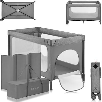 Lionelo Jasmin Easy Fold 2-in-1 babybed, 0-36 maanden, snel opvouwbaar Lionelo Jasmin Easy Fold 2-in-1 babybed, 0-36 maanden, snel opvouwbaar