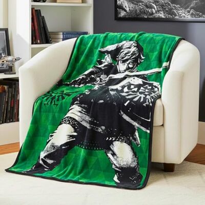 Franco Collectibles The Legend of Zelda Super Soft Micro Raschel Retro Beddengoed 117 x 152 cm Franco Collectibles The Legend of Zelda Super Soft Micro Raschel Retro Beddengoed 117 x 152 cm