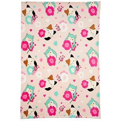 Franco Squishmallow's Cam Bedding Super zachte microvezel sprei 116,8 x 152,4 cm (officieel Squishmallow product) Franco Squishmallow's Cam Bedding Super zachte microvezel sprei 116,8 x 152,4 cm (officieel Squishmallow product)