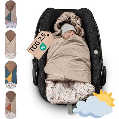 ULLENBOOM ® Wikkeldeken voor baby's, ideaal voor de winter, van 100% Oeko-Tex materialen, roze bloemen (gemaakt in de EU), deken voor kinderzitje of kinderwagen, knuffeldeken voor ULLENBOOM ® Wikkeldeken voor baby's, ideaal voor de winter, van 100% Oeko-Tex materialen, roze bloemen (gemaakt in de EU), deken voor kinderzitje of kinderwagen, knuffeldeken voor