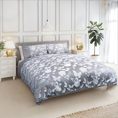 Emma Barclay Butterfly Meadow beddengoedset met vlinders, jacquard, 1 Emma Barclay Butterfly Meadow beddengoedset met vlinders, jacquard, 1