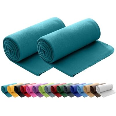 wometo 2 stuks omkeerbare deken 130 x 160 cm, stof, turquoise, 130 x 160 cm wometo 2 stuks omkeerbare deken 130 x 160 cm, stof, turquoise, 130 x 160 cm