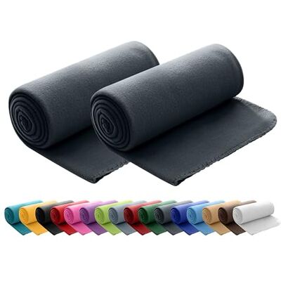 wometo 2 stuks omkeerbare deken 130 x 160 cm, stof, donkergrijs, 130 x 160 cm wometo 2 stuks omkeerbare deken 130 x 160 cm, stof, donkergrijs, 130 x 160 cm