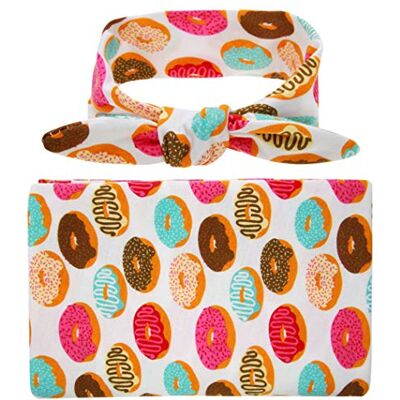 Ranvi Waardevolle deken en hoofdband voor pasgeborenen, babydeken, dip Ranvi Waardevolle deken en hoofdband voor pasgeborenen, babydeken, dip