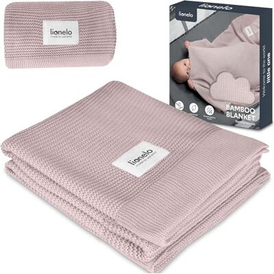 Lionelo Bamboedeken babydeken, 100% bamboe, katoen, 75 x 100 cm Lionelo Bamboedeken babydeken, 100% bamboe, katoen, 75 x 100 cm
