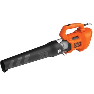 Black & Decker 1.850 elektrische axiale blazer BEBL185-QS bladblazer, oranje/zwart,Meerkleurig Black & Decker 1.850 elektrische axiale blazer BEBL185-QS bladblazer, oranje/zwart,Meerkleurig