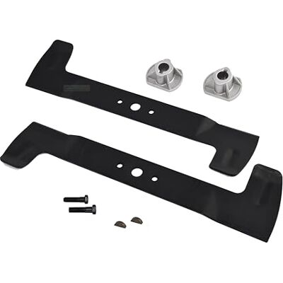 perfektGarten High Lift messenset 102 cm (rechts + links) voor CASTELGARDEN ISEKI SOLO HONDA STIGA VIKING TWIN CUT + 2 meshouders (voor 20 mm as) perfektGarten High Lift messenset 102 cm (rechts + links) voor CASTELGARDEN ISEKI SOLO HONDA STIGA VIKING TWIN CUT + 2 meshouders (voor 20 mm as)