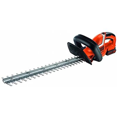 Black & Decker GTC1845L20-QW accu-heggenschaar, afstand: 18 mm, tweede handgreep en transparante bescherming, 18 V, 45 cm Black & Decker GTC1845L20-QW accu-heggenschaar, afstand: 18 mm, tweede handgreep en transparante bescherming, 18 V, 45 cm