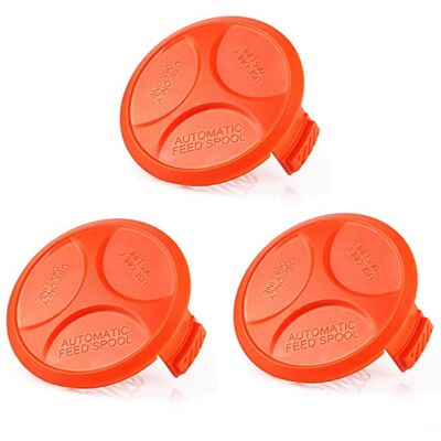 HEIBTENY Vervangende spoelafdekking voor Black&Decker STC1820PC STC1840 ST5530 STC1815 grastrimmer HEIBTENY Vervangende spoelafdekking voor Black&Decker STC1820PC STC1840 ST5530 STC1815 grastrimmer