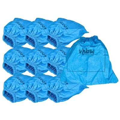 vhbw Lot de 10 filtres textiles compatibles avec les aspirateurs Kärcher WD 2.500 M, WD 2.400 M, WD 2250, aspirateur sec/humide – Sac en tissu, lavable, bleu vhbw Lot de 10 filtres textiles compatibles avec les aspirateurs Kärcher WD 2.500 M, WD 2.400 M, WD 2250, aspirateur sec/humide – Sac en tissu, lavable, bleu