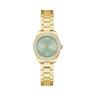 GUESS GD Mini Luna GW0841L5 Dameshorloge, roestvrij staal, goudkleurig GUESS GD Mini Luna GW0841L5 Dameshorloge, roestvrij staal, goudkleurig