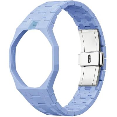 Generic Keramische armband compatibel met Swa-tch Ro-yal Pop, horlogeband voor Swa-tch x AP Ro-yal Pop voor heren en dames, waterdichte en comfortabele armband, Siliconen, Geen edelsteen Generic Keramische armband compatibel met Swa-tch Ro-yal Pop, horlogeband voor Swa-tch x AP Ro-yal Pop voor heren en dames, waterdichte en comfortabele armband, Siliconen, Geen edelsteen