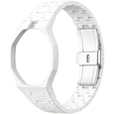 Generic Keramische armband compatibel met Swa-tch Ro-yal Pop, horlogeband voor Swa-tch x AP Ro-yal Pop voor heren en dames, waterdichte en comfortabele armband, Siliconen, Geen edelsteen Generic Keramische armband compatibel met Swa-tch Ro-yal Pop, horlogeband voor Swa-tch x AP Ro-yal Pop voor heren en dames, waterdichte en comfortabele armband, Siliconen, Geen edelsteen