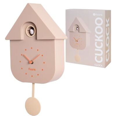 Fisura Beige Koekoeksklok met oranje wijzerplaat Koekoeksklok voor aan de muur. Originele wandklok. Werkt op 3 AA-batterijen (niet inbegrepen). 21,5 x 8 x 41,5 cm. Gemaakt van ABS-kunststof. Fisura Beige Koekoeksklok met oranje wijzerplaat Koekoeksklok voor aan de muur. Originele wandklok. Werkt op 3 AA-batterijen (niet inbegrepen). 21,5 x 8 x 41,5 cm. Gemaakt van ABS-kunststof.