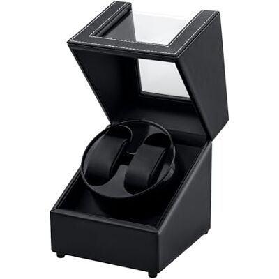 Mcbazel Horloge Opwinder Automatische Lederen Dubbele USB-DC Opwinder Box Opladen Dual Ecrins voor Rotary Unit Automatische Horloges Mcbazel Horloge Opwinder Automatische Lederen Dubbele USB-DC Opwinder Box Opladen Dual Ecrins voor Rotary Unit Automatische Horloges