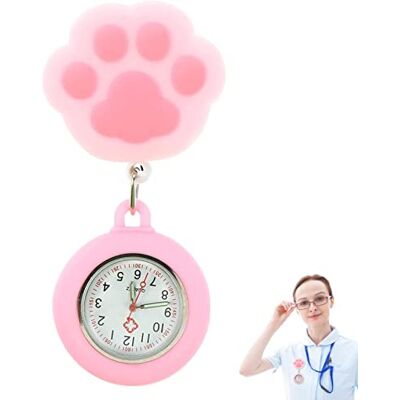 Teksome Clip -,digitale verpleegkundige zak Intrekbare verpleegkundige horloge met secondewijzer voor verpleegkundigen clip revers horloge digitaal horloge mooi zakje voor Teksome Clip -,digitale verpleegkundige zak Intrekbare verpleegkundige horloge met secondewijzer voor verpleegkundigen clip revers horloge digitaal horloge mooi zakje voor