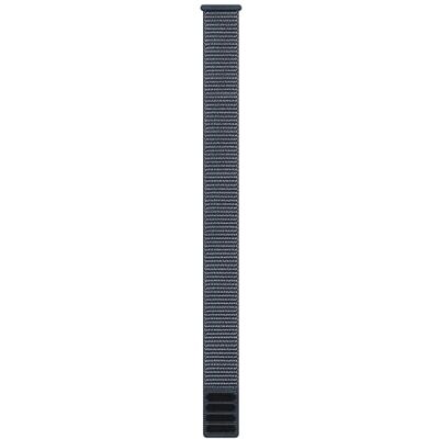 Garmin Originele armband 26 mm, UlktraFit nylon sluiting, ultralicht, elastisch en antimicrobieel, granietblauw Garmin Originele armband 26 mm, UlktraFit nylon sluiting, ultralicht, elastisch en antimicrobieel, granietblauw