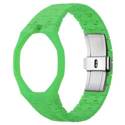Generic Keramische armband compatibel met Swa-tch Ro-yal Pop, horlogeband voor Swa-tch x AP Ro-yal Pop voor heren en dames, waterdichte en comfortabele armband, Siliconen, Geen edelsteen Generic Keramische armband compatibel met Swa-tch Ro-yal Pop, horlogeband voor Swa-tch x AP Ro-yal Pop voor heren en dames, waterdichte en comfortabele armband, Siliconen, Geen edelsteen