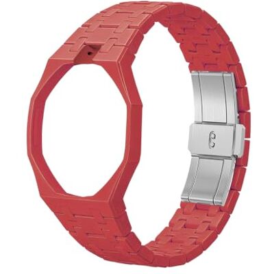 Generic Keramische armband compatibel met Swa-tch Ro-yal Pop, horlogeband voor Swa-tch x AP Ro-yal Pop voor heren en dames, waterdichte en comfortabele armband, Siliconen, Geen edelsteen Generic Keramische armband compatibel met Swa-tch Ro-yal Pop, horlogeband voor Swa-tch x AP Ro-yal Pop voor heren en dames, waterdichte en comfortabele armband, Siliconen, Geen edelsteen
