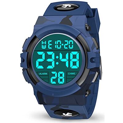 Let's sucher Meerstijl LED waterdichte digitale klok wekker voor kinderen geschenken & speelgoed Let's sucher Meerstijl LED waterdichte digitale klok wekker voor kinderen geschenken & speelgoed