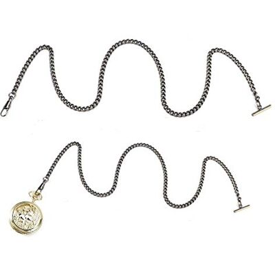 Shanrya Retro zakhorlogeketting, zakhorlogeketting, 65 cm horlogeketting voor het versieren van horlogeaccessoires (brons) Shanrya Retro zakhorlogeketting, zakhorlogeketting, 65 cm horlogeketting voor het versieren van horlogeaccessoires (brons)