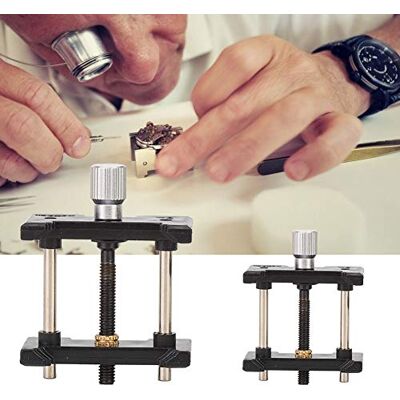 YUYTE 2 stuks kunststof horlogehouder met vaste basis en openingshouder voor horlogemakersgereedschap YUYTE 2 stuks kunststof horlogehouder met vaste basis en openingshouder voor horlogemakersgereedschap