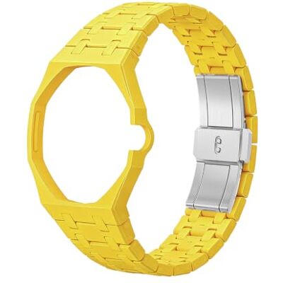 Generic Keramische armband compatibel met Swa-tch Ro-yal Pop, horlogeband voor Swa-tch x AP Ro-yal Pop voor heren en dames, waterdichte en comfortabele armband, Siliconen, Geen edelsteen Generic Keramische armband compatibel met Swa-tch Ro-yal Pop, horlogeband voor Swa-tch x AP Ro-yal Pop voor heren en dames, waterdichte en comfortabele armband, Siliconen, Geen edelsteen