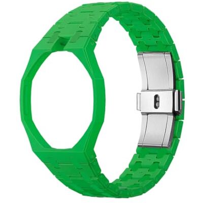 Generic Keramische armband compatibel met Swa-tch Ro-yal Pop, horlogeband voor Swa-tch x AP Ro-yal Pop voor heren en dames, waterdichte en comfortabele armband, Siliconen, Geen edelsteen Generic Keramische armband compatibel met Swa-tch Ro-yal Pop, horlogeband voor Swa-tch x AP Ro-yal Pop voor heren en dames, waterdichte en comfortabele armband, Siliconen, Geen edelsteen