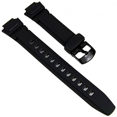 Casio Originele vervangende horlogeband W-213-1AVSW, AQ-180W-7BW en soortgelijke modellen, hars Casio Originele vervangende horlogeband W-213-1AVSW, AQ-180W-7BW en soortgelijke modellen, hars