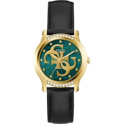 GUESS Horloge Annette kwarts / 3 ATMkleur wijzerplaat: Groen Grootte behuizing: 36,00 GUESS Horloge Annette kwarts / 3 ATMkleur wijzerplaat: Groen Grootte behuizing: 36,00