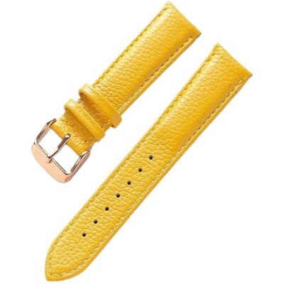 Bihahyj Leren armband voor dameshorloge van 13 mm tot 24 mm, 20 mm, Leer Bihahyj Leren armband voor dameshorloge van 13 mm tot 24 mm, 20 mm, Leer