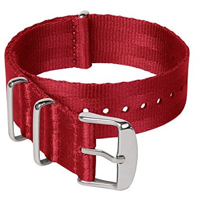 Archer Watch Straps Geweven nylon veiligheidsband, premium kwaliteit NATO robuuste horlogeband in militaire stijl keuze uit kleuren en maten (18 mm, 20 mm, 22 mm), 20 mm, Nylon, Geen edelsteen Archer Watch Straps Geweven nylon veiligheidsband, premium kwaliteit NATO robuuste horlogeband in militaire stijl keuze uit kleuren en maten (18 mm, 20 mm, 22 mm), 20 mm, Nylon, Geen edelsteen